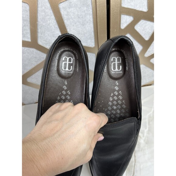 Allen Edmonds loafers Slip On Black Leather 10 D Casual Shoes Men main image 11